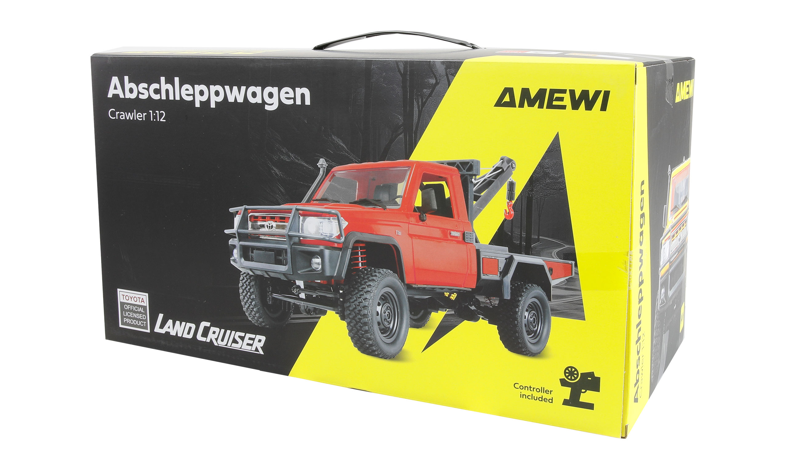 Thumbnail 681 f�r RC Crawler - 1:12 - Toyota Land Cruiser B&auml;rgningsbil 4wd - R&ouml;d - RTR