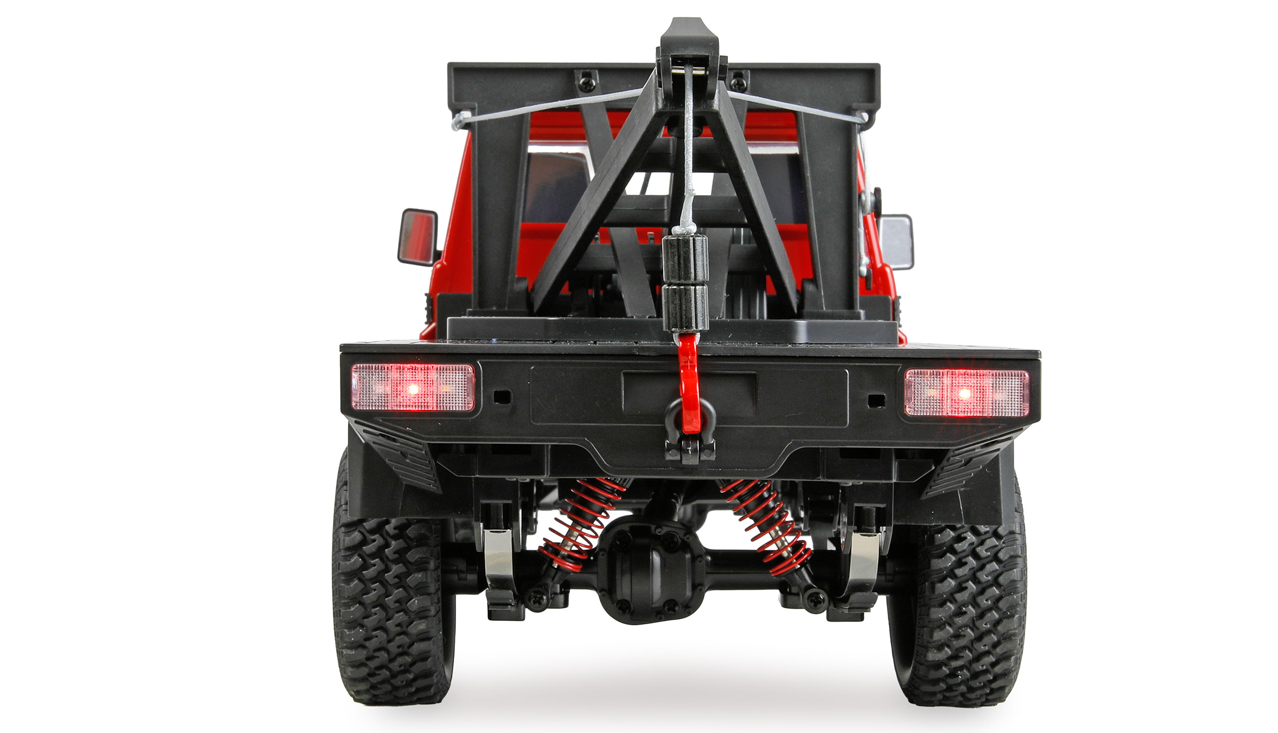 Thumbnail 681 f�r RC Crawler - 1:12 - Toyota Land Cruiser B&auml;rgningsbil 4wd - R&ouml;d - RTR