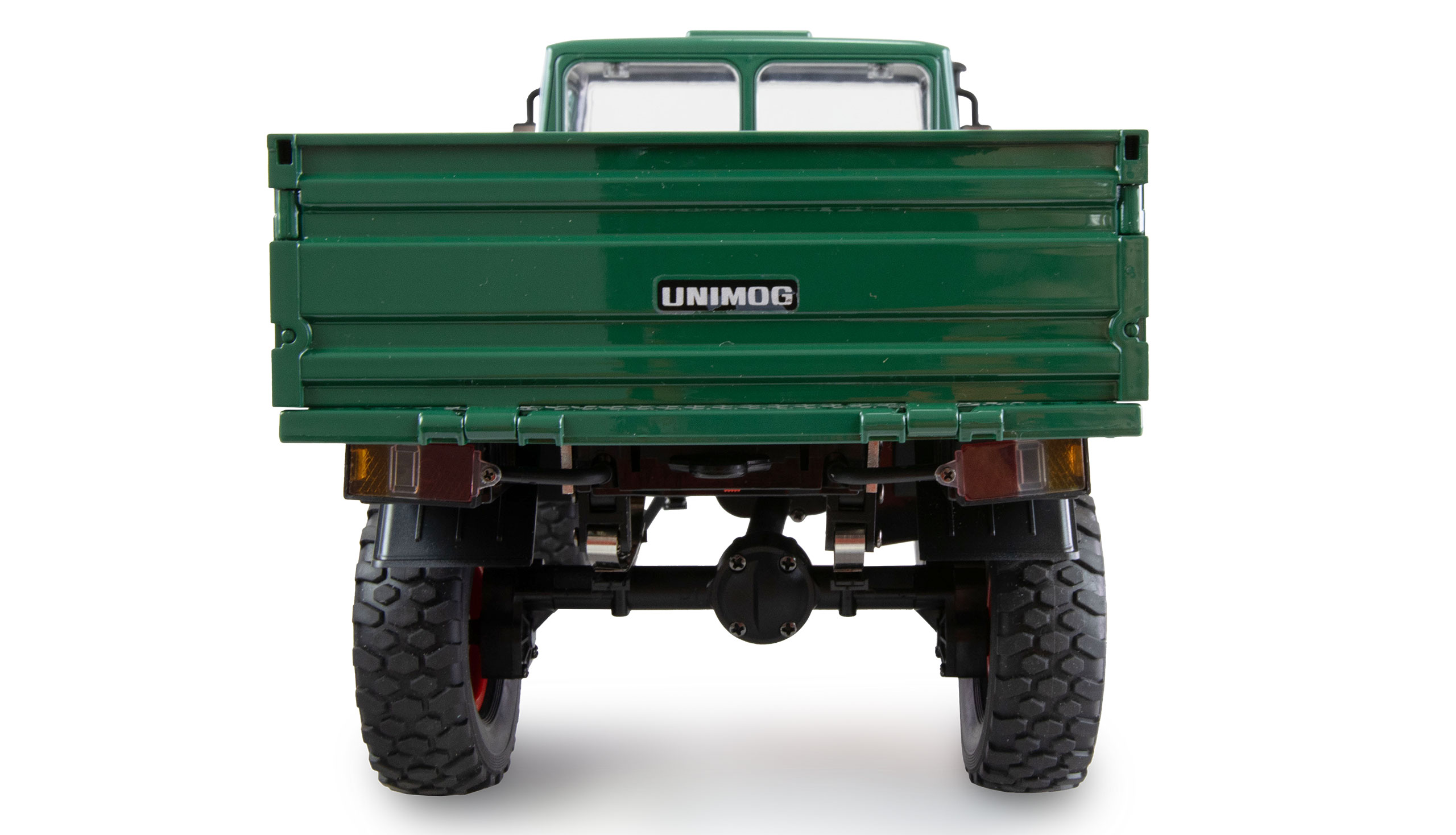 Thumbnail 681 f�r RC lastbil - Mercedes-Benz Unimog Gr&ouml;n - 1:12 - RTR