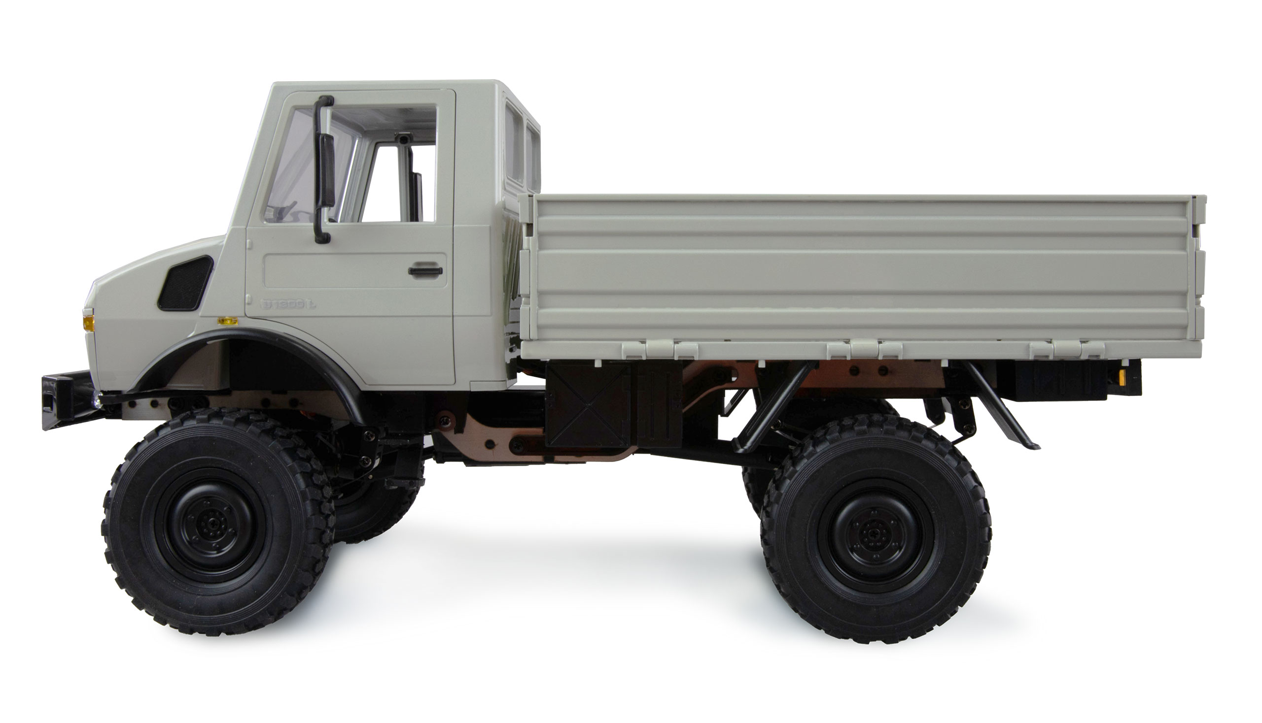 Thumbnail 735 f�r RC lastbil - Mercedes-Benz Unimog Gr&aring; - 1:12 - RTR