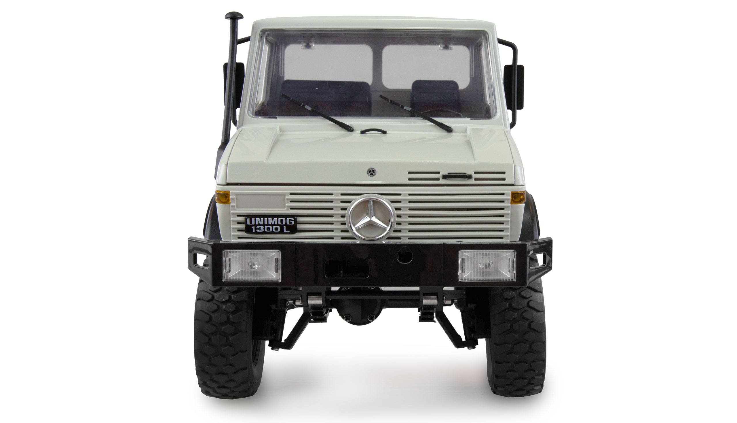 Thumbnail 735 f�r RC lastbil - Mercedes-Benz Unimog Gr&aring; - 1:12 - RTR