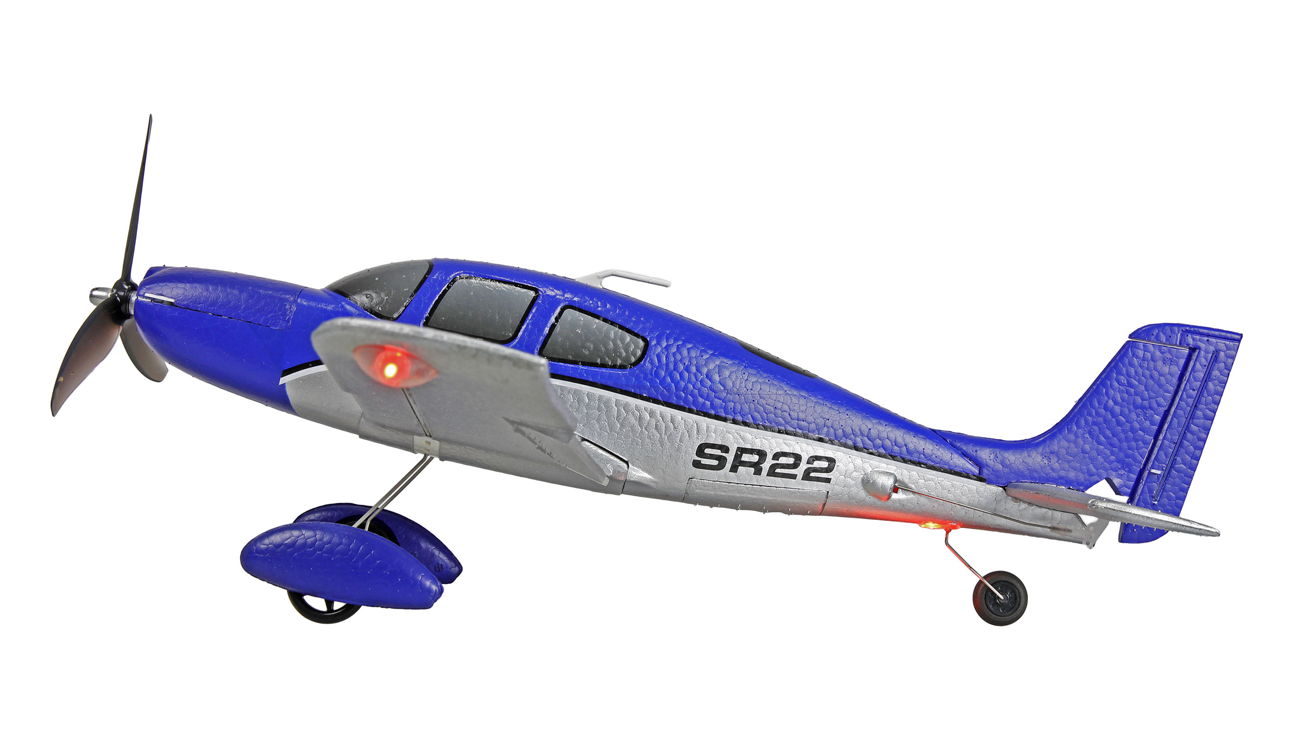 Thumbnail 681 f�r Radiostyrt flygplan - Cirrus SR22 3D/6G BL Bl&aring; - RTF