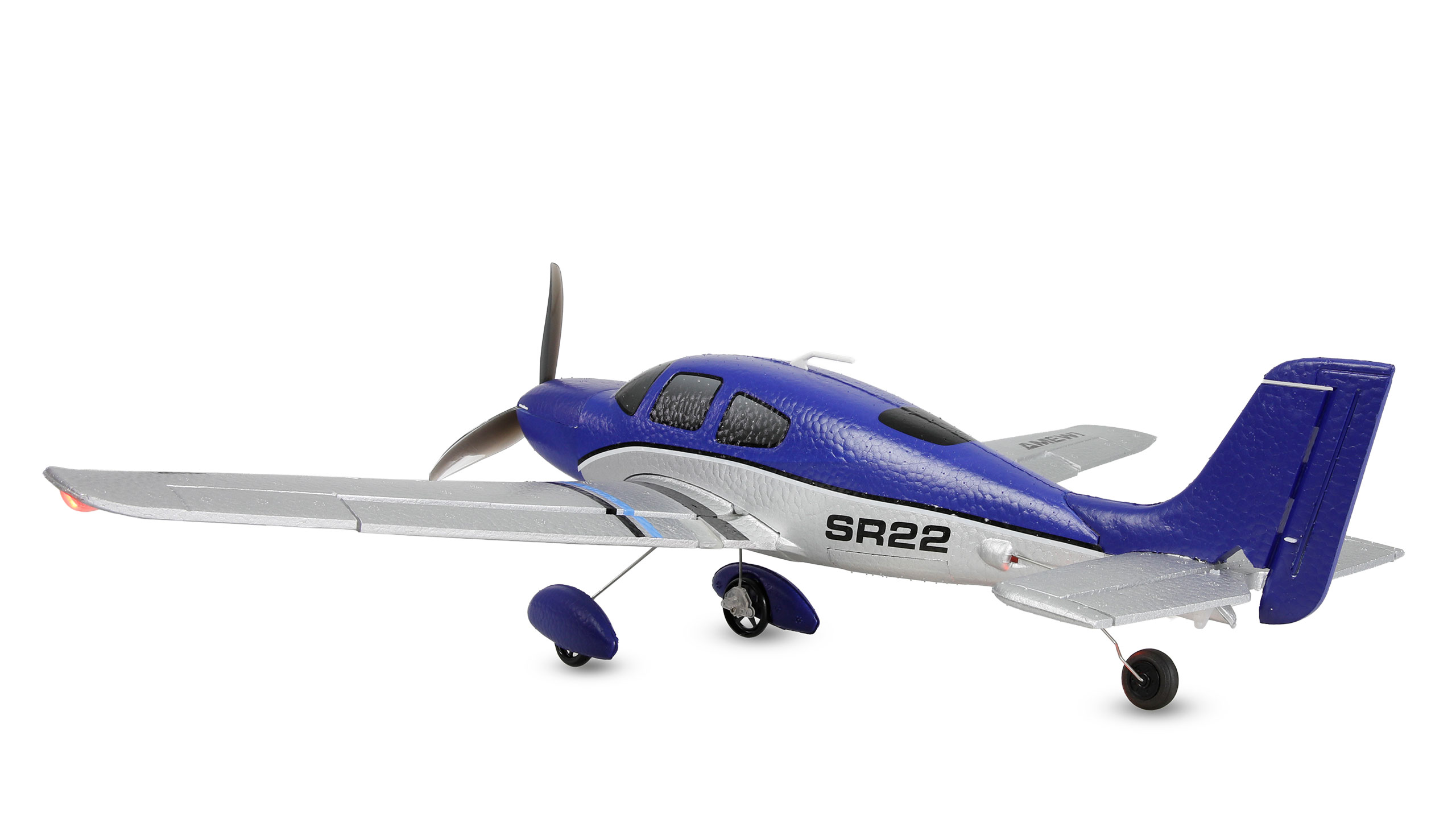 Thumbnail 681 f�r Radiostyrt flygplan - Cirrus SR22 3D/6G BL Bl&aring; - RTF