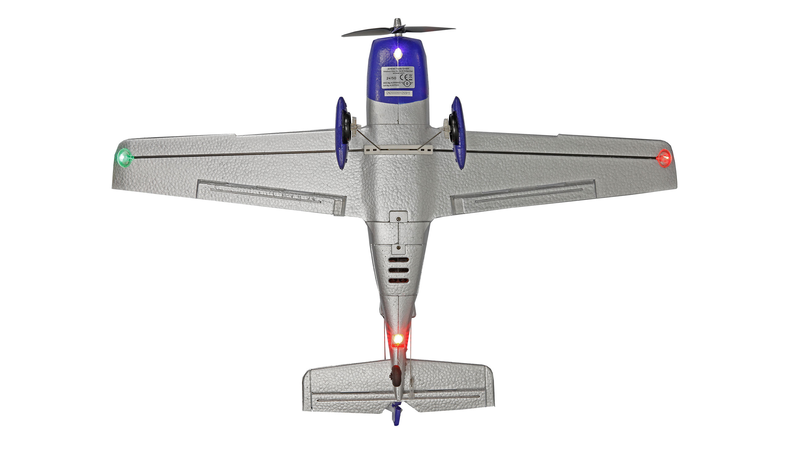 Thumbnail 681 f�r Radiostyrt flygplan - Cirrus SR22 3D/6G BL Bl&aring; - RTF