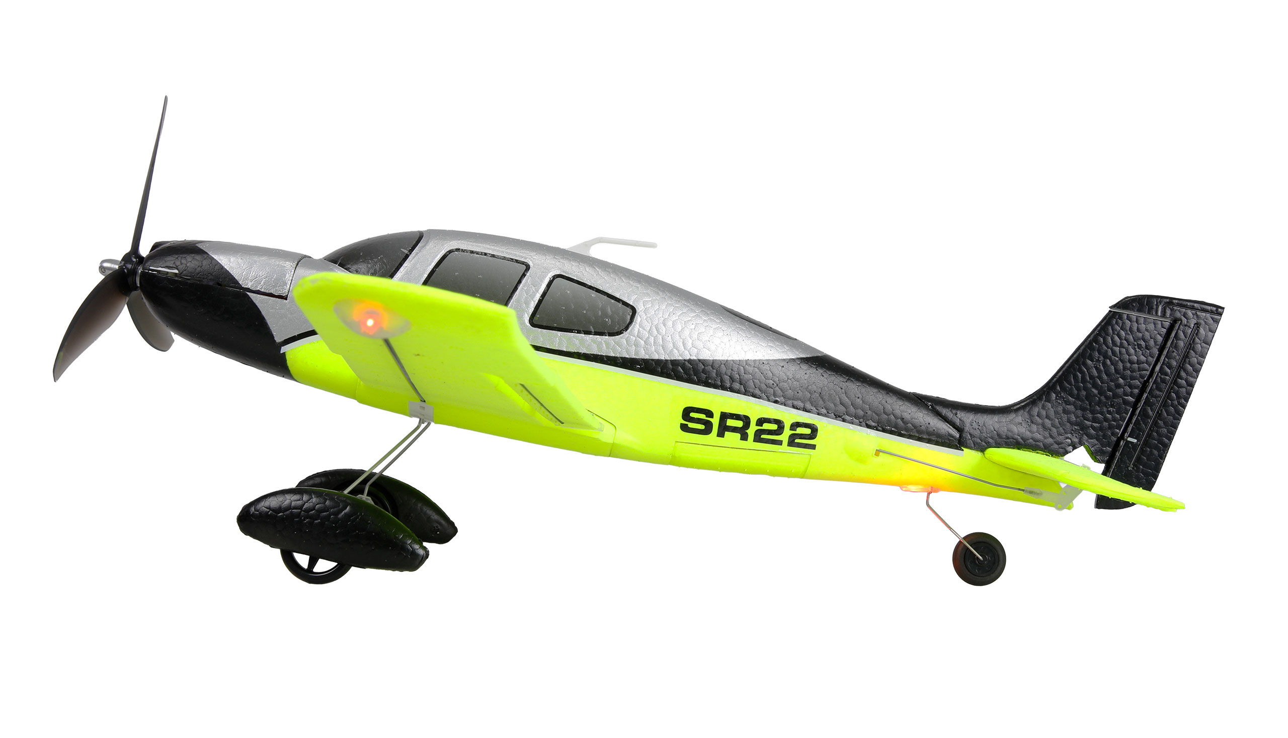 Thumbnail 681 f�r Radiostyrt flygplan - Cirrus SR22 3D/6G BL Gr&ouml;nt - RTF