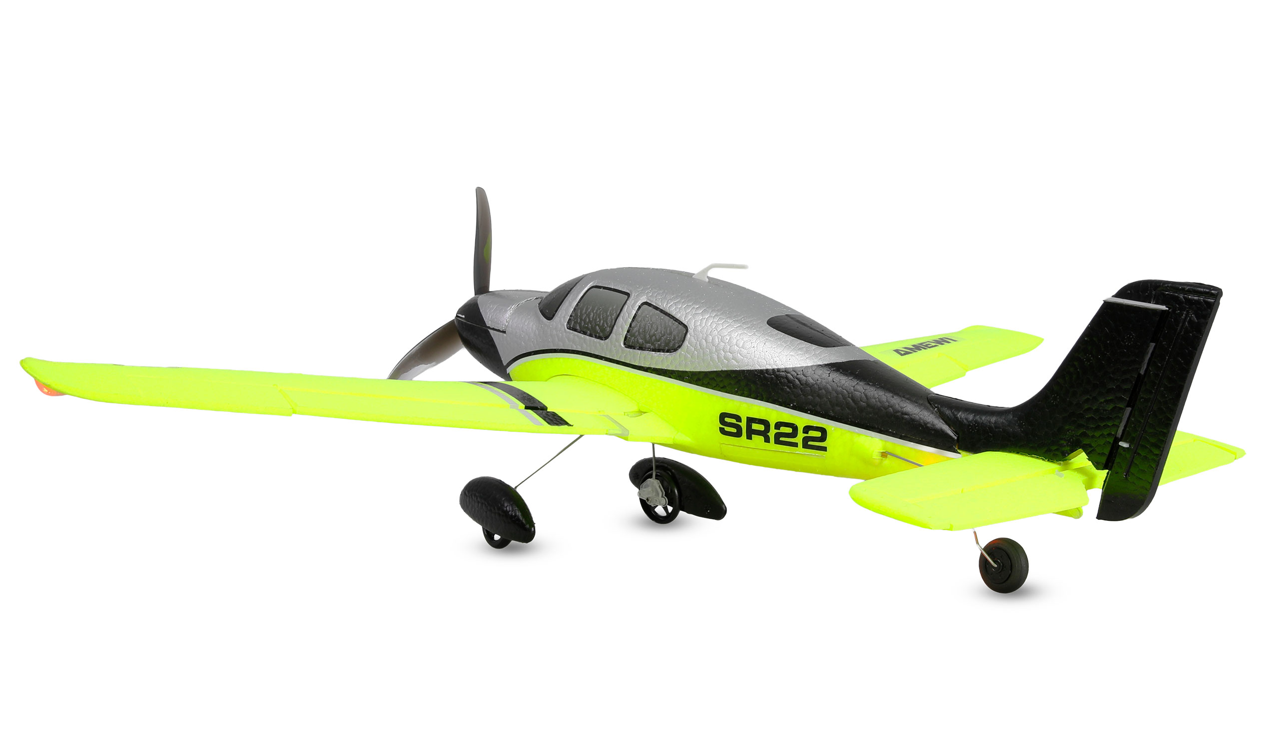 Thumbnail 681 f�r Radiostyrt flygplan - Cirrus SR22 3D/6G BL Gr&ouml;nt - RTF