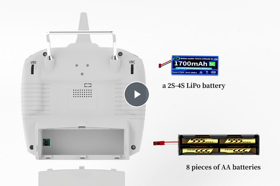 Thumbnail 735 f�r S&auml;ndarpaket - 12CH 2,4Ghz RadioLink T12D R12F