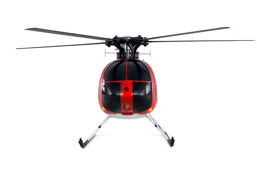 Thumbnail 735 f�r Radiostyrd helikopter - AFX MD500E BL - 2,4Ghz - 6G - 4ch - R&ouml;d/silver - RTF
