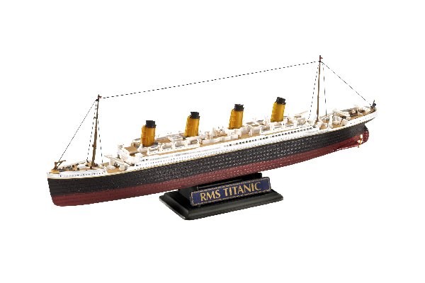 Byggmodell b�t - R.M.S. Titanic Gift Set - 1:700/1200 - Revell