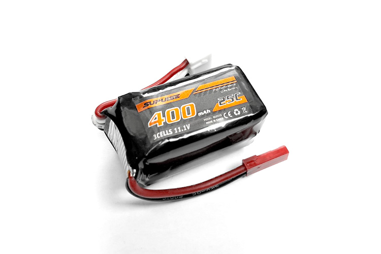 Bild p� Batteri - 11,1V 400mAh LiPo - BEC - Volantex