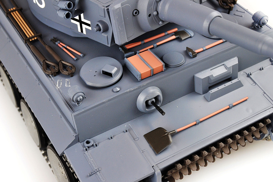 Thumbnail 740 f�r Radiostyrd stridsvagn - 1:16 - Tiger I Met. upg. - 2,4Ghz - BB IR - RTR