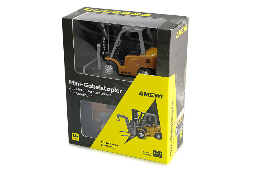 Thumbnail 740 f�r Radiostyrd Truck - Gaffeltruck med sl&auml;p - 1:64 - 8 kanaler - RTR