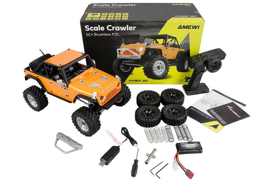 Thumbnail 738 f�r Radiostyrd Crawler - Hyper Go SC FOC BL 1:12 RTR