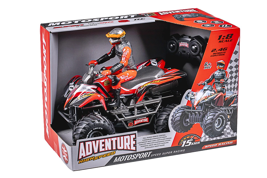 Thumbnail 740 f�r Radiostyrd ATV - 1:8 - Adventure MotoSport ATV - RTR