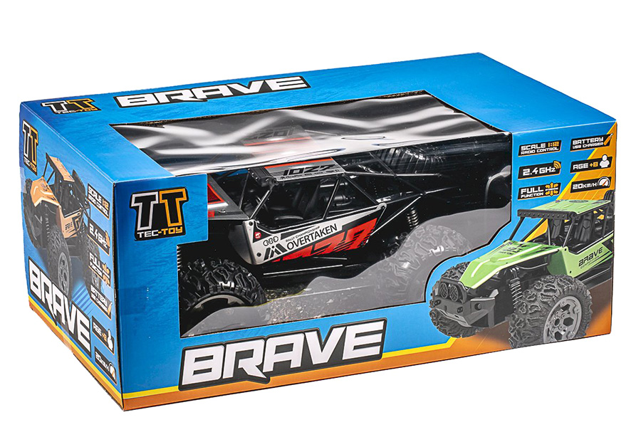Thumbnail 738 f�r Radiostyrd bil - 1:12 - Brave Red - RTR