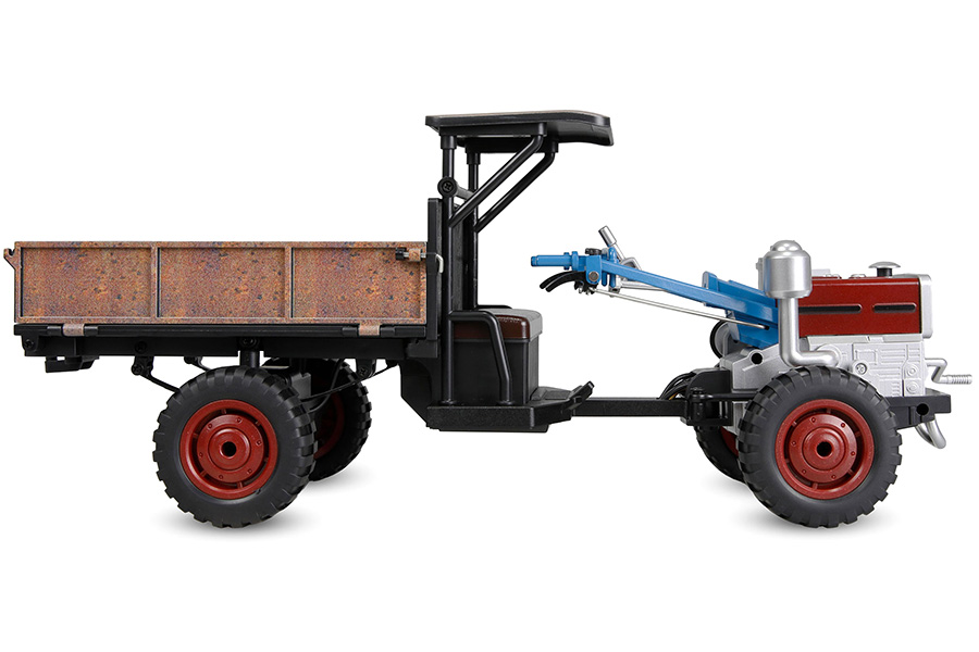 Thumbnail 740 f�r Radiostyrd Traktor - Retro Traktor m. R&ouml;k o Ljus - 1:12 - RTR