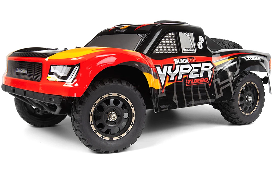 Radiostyrd bil - Vyper SC Turbo 4WD Red - 1:16 - RTR