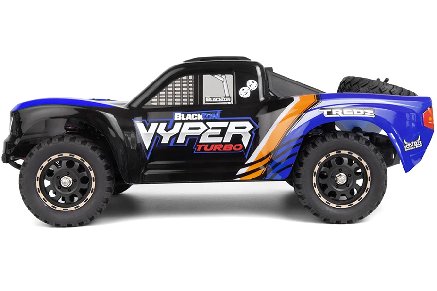 Thumbnail 740 f�r Radiostyrd bil - Vyper SC Turbo 4WD Blue - 1:16 - RTR