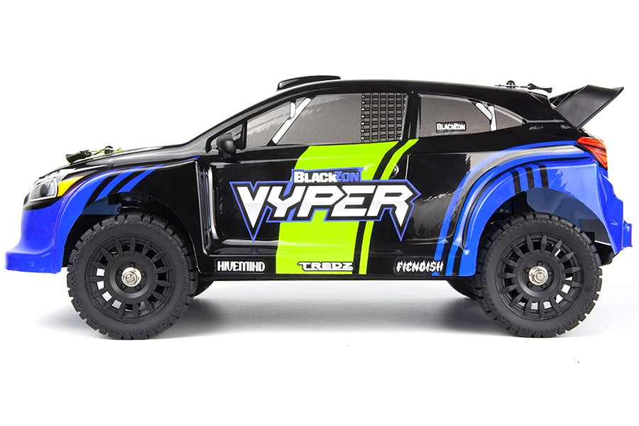 Thumbnail 740 f�r Radiostyrd bil - Vyper RX 4WD Blue - 1:16 - RTR