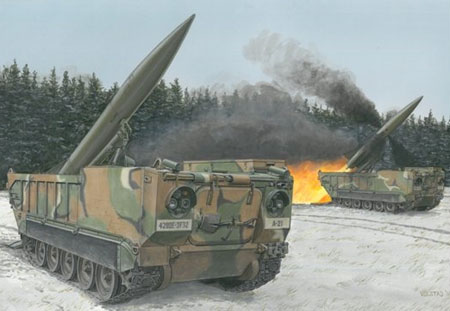 RC Radiostyrt Byggmodell stridsfordon - M752 Lance Missile Launcher - 1:35 - Dragon