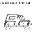 Bild på FS Racing Radio Tray Set For Monstertruck 1:5
