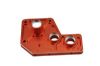 050111 Växelplatta aluminium orange