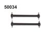 50034 Drivaxel 133mm fram/bak, 2 st