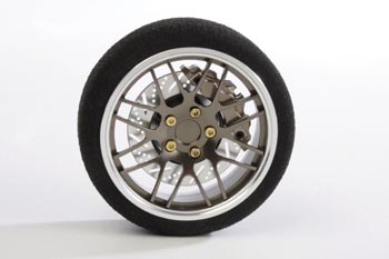Bild p T0105 - Ratt till rattsändare, Silver alu